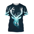 Deer Hunting 3D All Over Printed Shirts For Men LAM