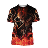 Premium All Over Printed Fire Skull Shirts MEI