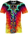Fractal Peace HG1087-Apparel-HG-T-Shirt-S-Vibe Cosy™