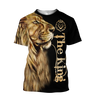 King Lion 3D All Over Printed Unisex T - shirt