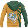 Lithuania Coat Of Arms Hoodie-Apparel-Phaethon-Zipped Hoodie-S-Vibe Cosy™