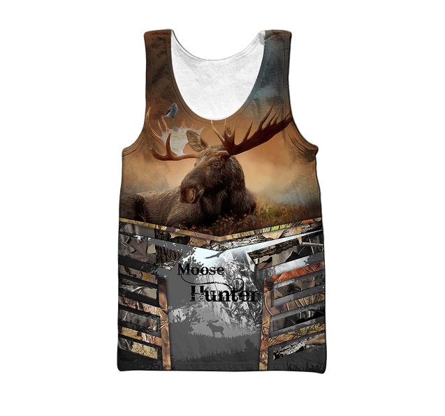 Premium Great Wood Moose Hunter All Over Printed Unisex Shirts