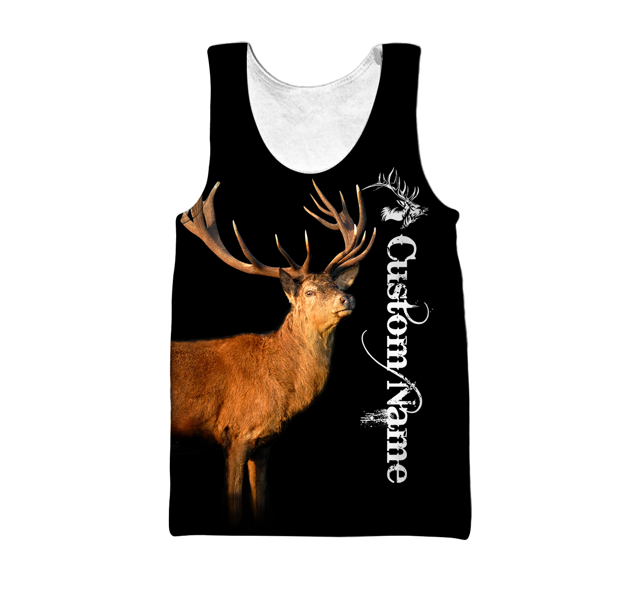 Custom Name - Love Deer 3D All Over Printed Shirts For Men And Woman