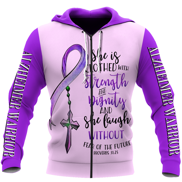 Alzheimer awareness Bible Verse 3D All Over Printed Shirts For Men and Women HHT04082002