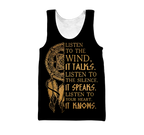 Wolf Native American Hoodie 3D All Over Printed Shirts