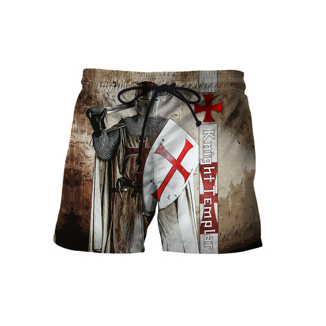 Premium Knight Templar Shield And Sword All Over Printed Shirts For Men And Women MEI