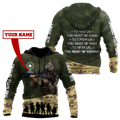 US Army US Army Veteran 3D All Over Printed Shirts For Men and Women