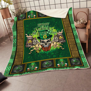 Irish Saint Patrick's Day 3D All Over Printed Blanket