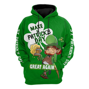 Irish St.Patrick Day 3D All Over Printed Unisex Shirts