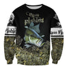 Bass Fishing 3D All Over Printed Shirts for Men and Women TT0035-Apparel-TT-Sweatshirts-S-Vibe Cosy™