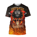 Crazy Skull Firefighter Hoodie For Men And Women DQB08282002-TQH