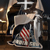 American - One Nation Under God 3D All Over Printed Blanket