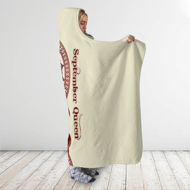 September Lion Queen 3D All Over Printed Shirt Blanket