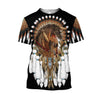 Horse Native American Pride 3D All Over Printed Unisex Shirt