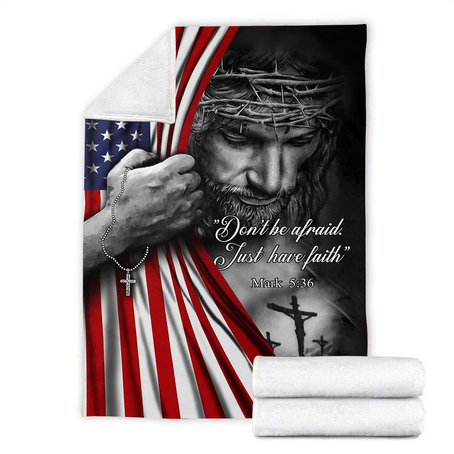 God Bless American 3D All Over Printed Blanket