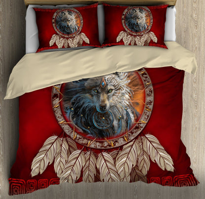 Wolf 3D All Over Printed Bedding Set