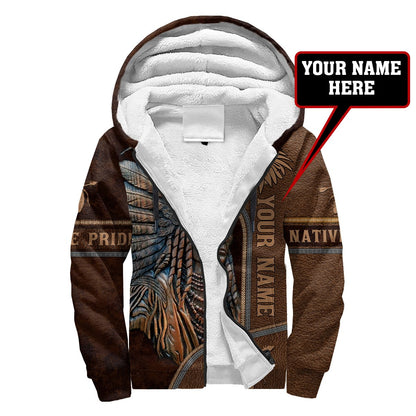Customize Name Native American 3D All Over Printed Unisex Shirt