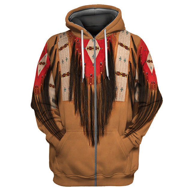 Native American 3D All Over Printed Unisex Shirts