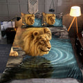 Lion Poker Bedding Set