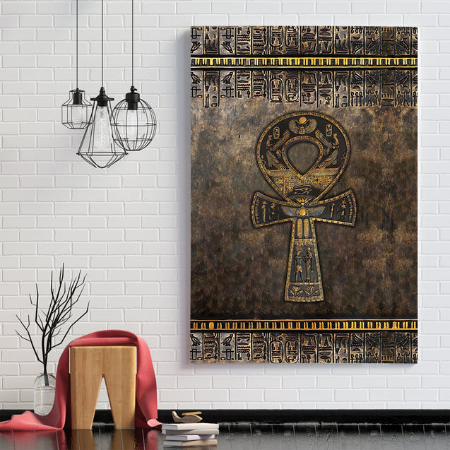 Ancient Egypt Poster Vertical 3D Printed