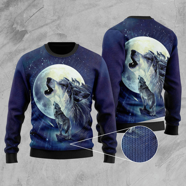 Wolf 3D All Over Printed Unisex Shirts No 02