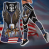 Happy Independence Day United States of America 3D All Over Printed Legging + Hollow Tank