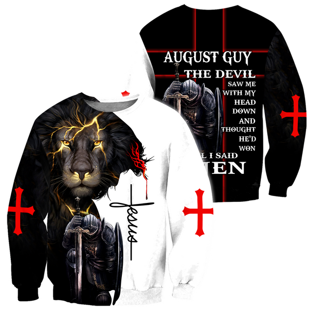 August Guy- Untill I Said Amen 3D All Over Printed Shirts For Men and Women Pi250501S8-Apparel-TA-Sweatshirts-S-Vibe Cosy™