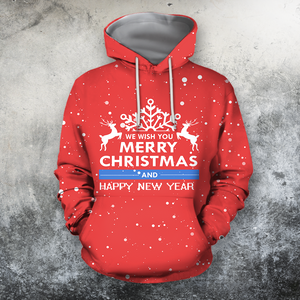 All Over Print Deer Christmas 1 TT-Apparel-TT-Hoodie-S-Vibe Cosy™