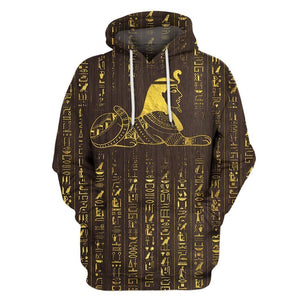 All Over Printed Horus Egyptian God-Apparel-HbArts-Hoodies-S-Vibe Cosy™