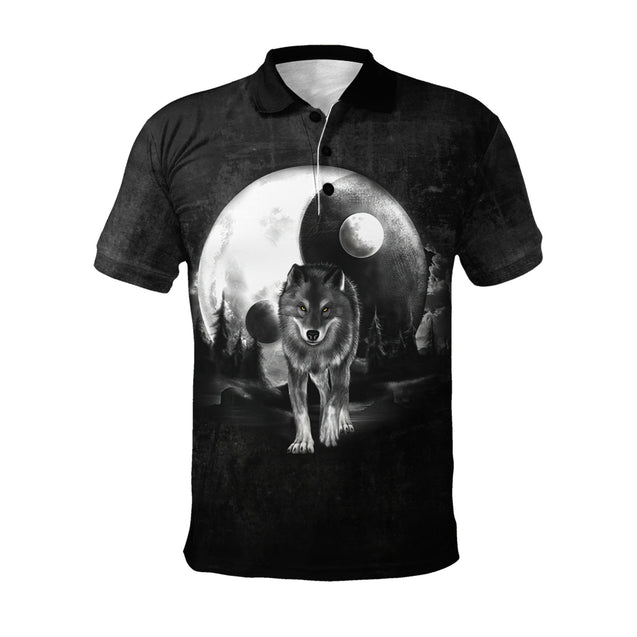 Wolf 3D All Over Printed Unisex Shirts