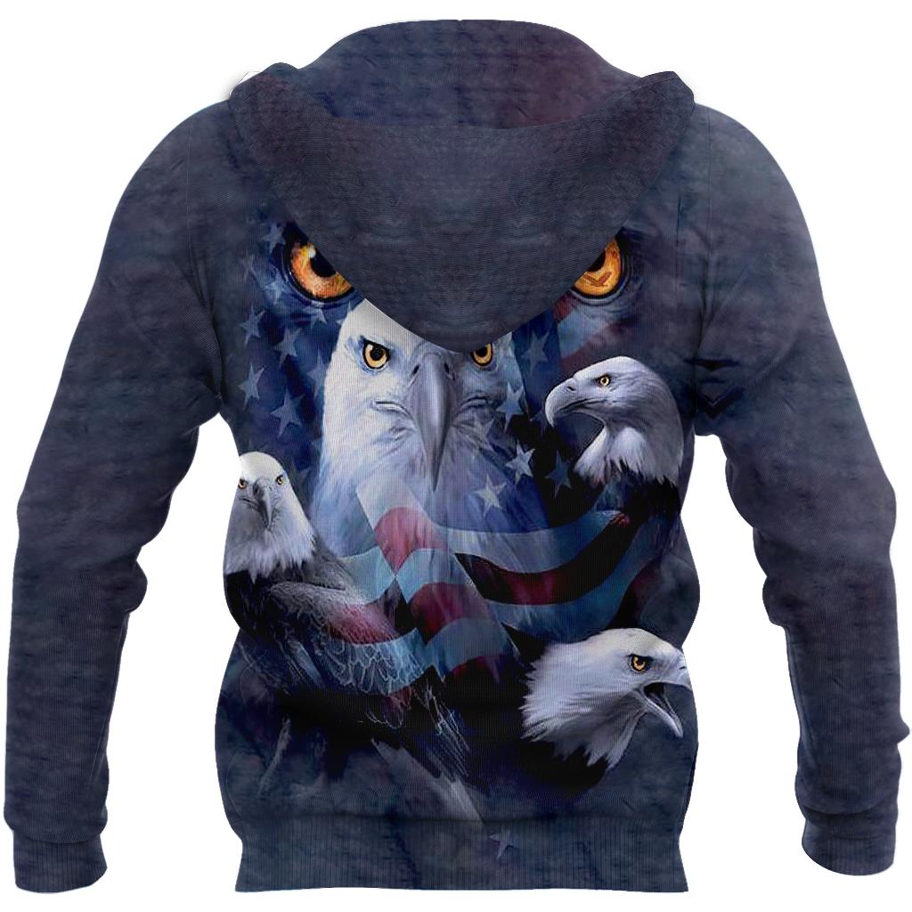 America Eagle Hoodie 3D All Over Printed Shirts For Men LAM2017091-LAM