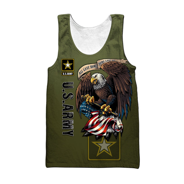 US Army Veteran 3D All Over Printed Unisex Shirts