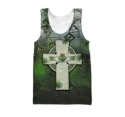 Irish St.Patrick day 3d hoodie shirt for men and women VP04112004ST