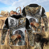 Labrador Hunting 3D Over Printed Unisex Deluxe Hoodie ML