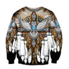 Eagle Native American Hoodie 3D All Over Printed Shirts VP19092003-LAM