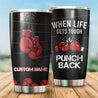 Custom Name Boxing Tumbler