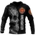 Crazy Skull Firefighter Hoodie For Men And Women DQB08282003-TQH