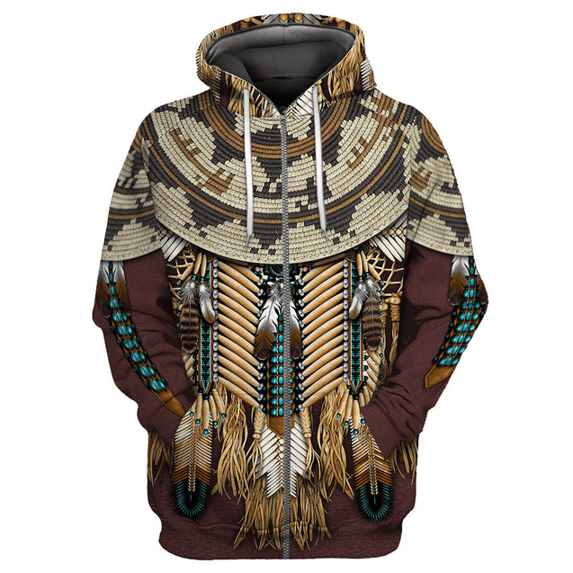 Native American 3D All Over Printed Unisex Shirt