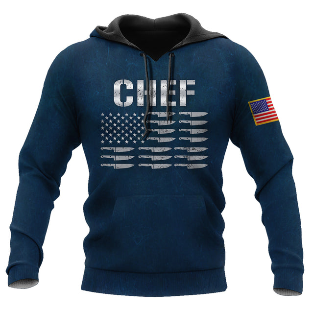 American Chef 3D All Over Printed Unisex Shirts