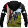 Cow 3D hoodie shirt for men and women customize name VP28102001