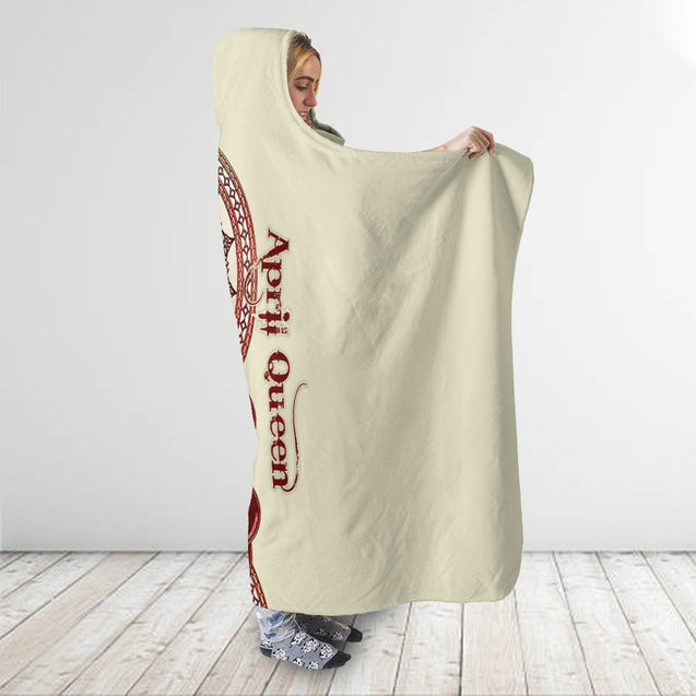 April Lion Queen 3D All Over Printed Shirt Blanket