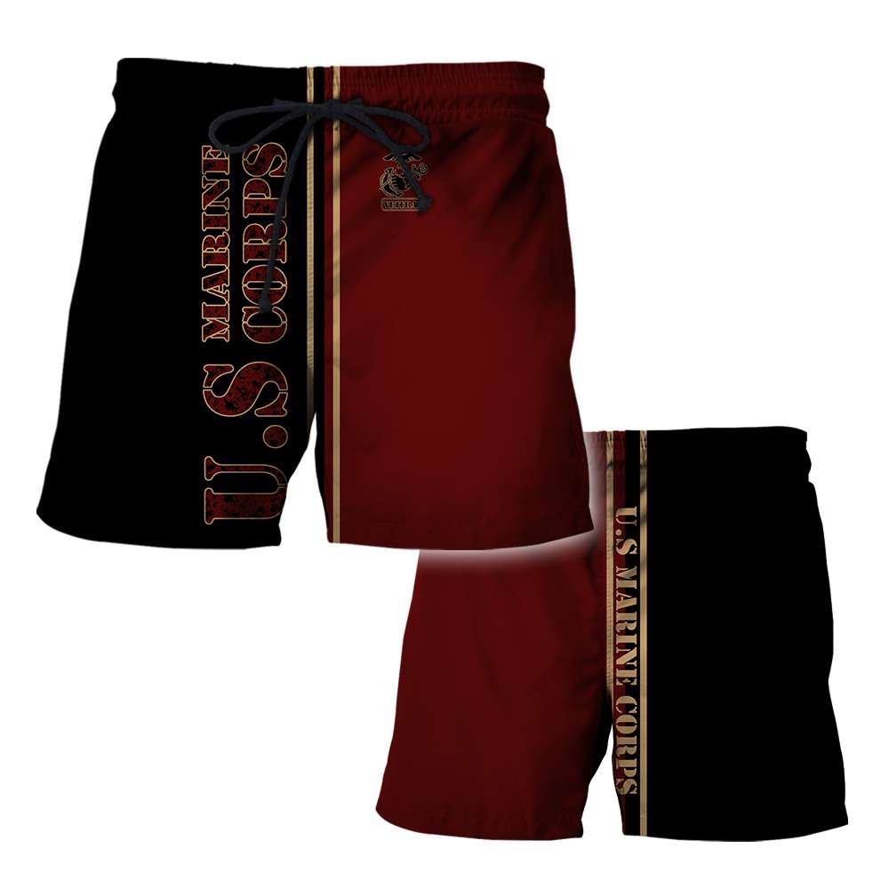 US Marine Corps 3D All Over Printed Unisex Shirts