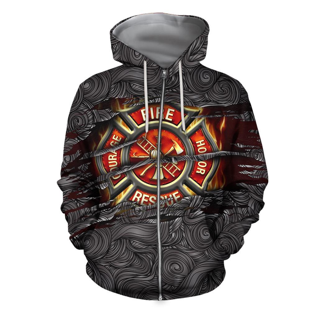 Symbol Firefighter Lover Hoodie For Men And Women DQB08212002-TQH