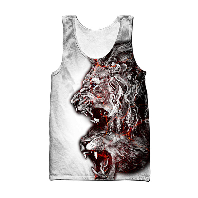 Lion 3D All Over Printed Unisex Shirts