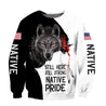 Wolf - Native Pride 3D All Over Printed Unisex Shirts