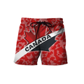 Canada All Over Print 3d all over printed maple leaf spider HHT10072015-Apparel-PL8386-Shorts-S-Vibe Cosy™