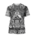 Viking Warriors tattoos 3D all over printed for man and women-Apparel-PL8386-T- Shirt-S-Vibe Cosy™