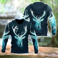 Deer Hunting 3D All Over Printed Shirts For Men LAM