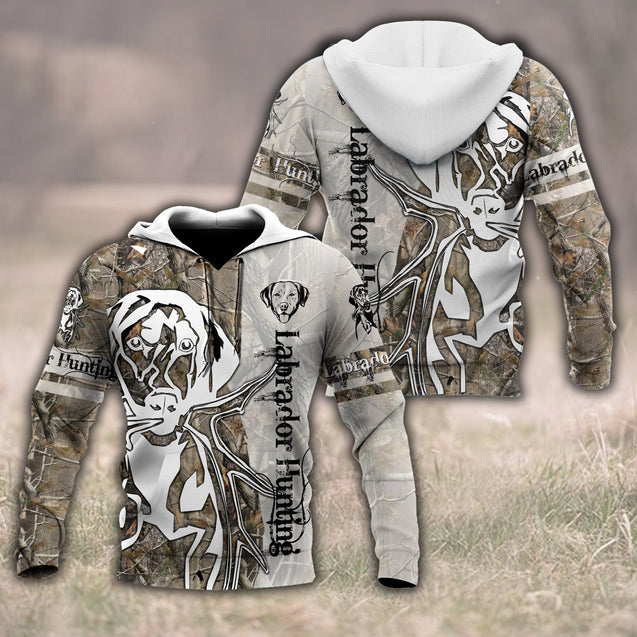 Camo Golden Retriever 3D All Over Print Hoodie HHT17082002