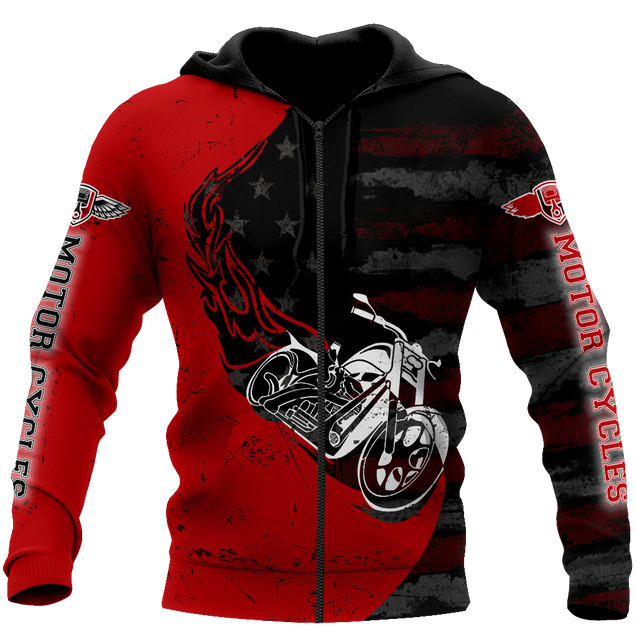 USA Motorcycle 3D Hoodie HHT27072003-LAM-Apparel-LAM-Zipped Hoodie-S-Vibe Cosy™